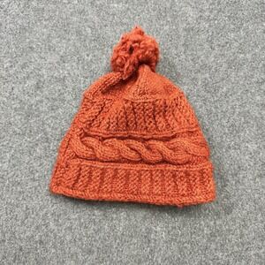 Ganesh Himal 100% Wool Hand Knit Nepal Beanie Fleece Lined